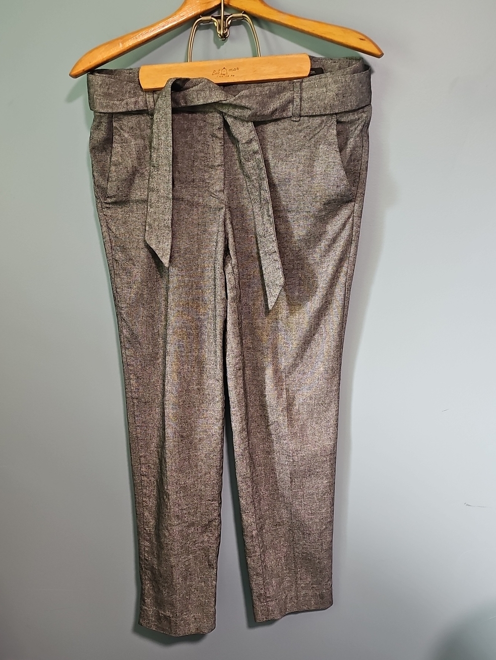 LOFT Linen Blend Marisa Pants Size 8